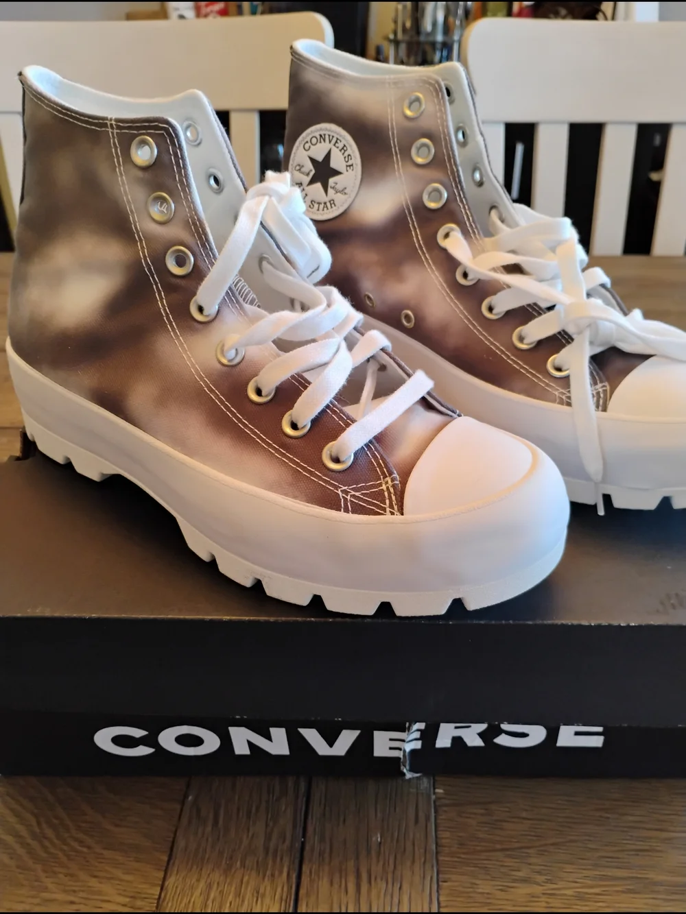 Converse Chuck Taylor Lugged High Top - Storm Wind/White Sand Storm